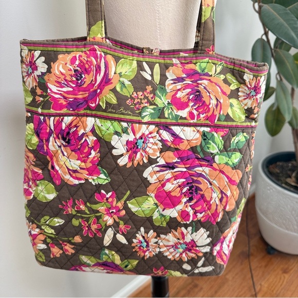 Vera Bradley Tote English Rose - Picture 5 of 9